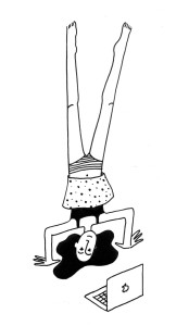 illustration "yoga"