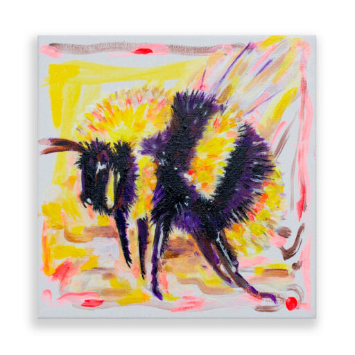 painting of a bumblebee